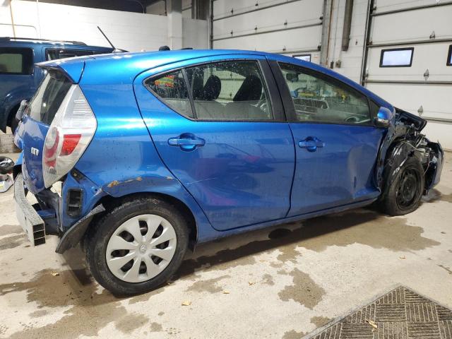 TOYOTA PRIUS C 2013 blue hatchbac hybrid engine JTDKDTB34D1551991 photo #4