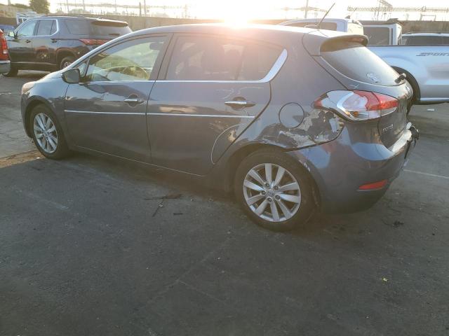 KIA FORTE EX 2014 blue  gas KNAFX5A86E5165615 photo #3