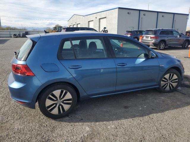 VOLKSWAGEN E-GOLF SE 2016 blue hatchbac electric WVWKP7AUXGW911801 photo #4