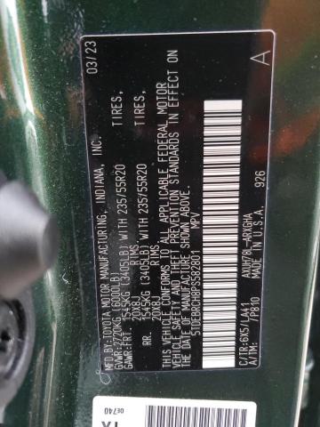 2023 TOYOTA HIGHLANDER - 5TDEBRCH8PS582801