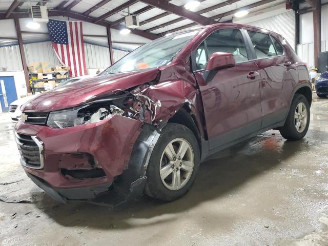 CHEVROLET TRAX LS 2017 maroon  gas 3GNCJNSBXHL259218 photo #1