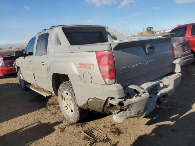 CHEVROLET AVALANCHE 2002 tan  gas 3GNEK13T12G348360 photo #3