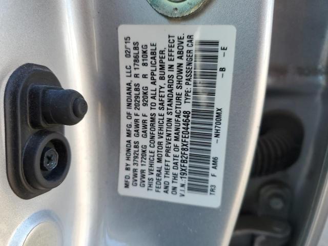 2015 HONDA CIVIC EX - 19XFB2F8XFE044648