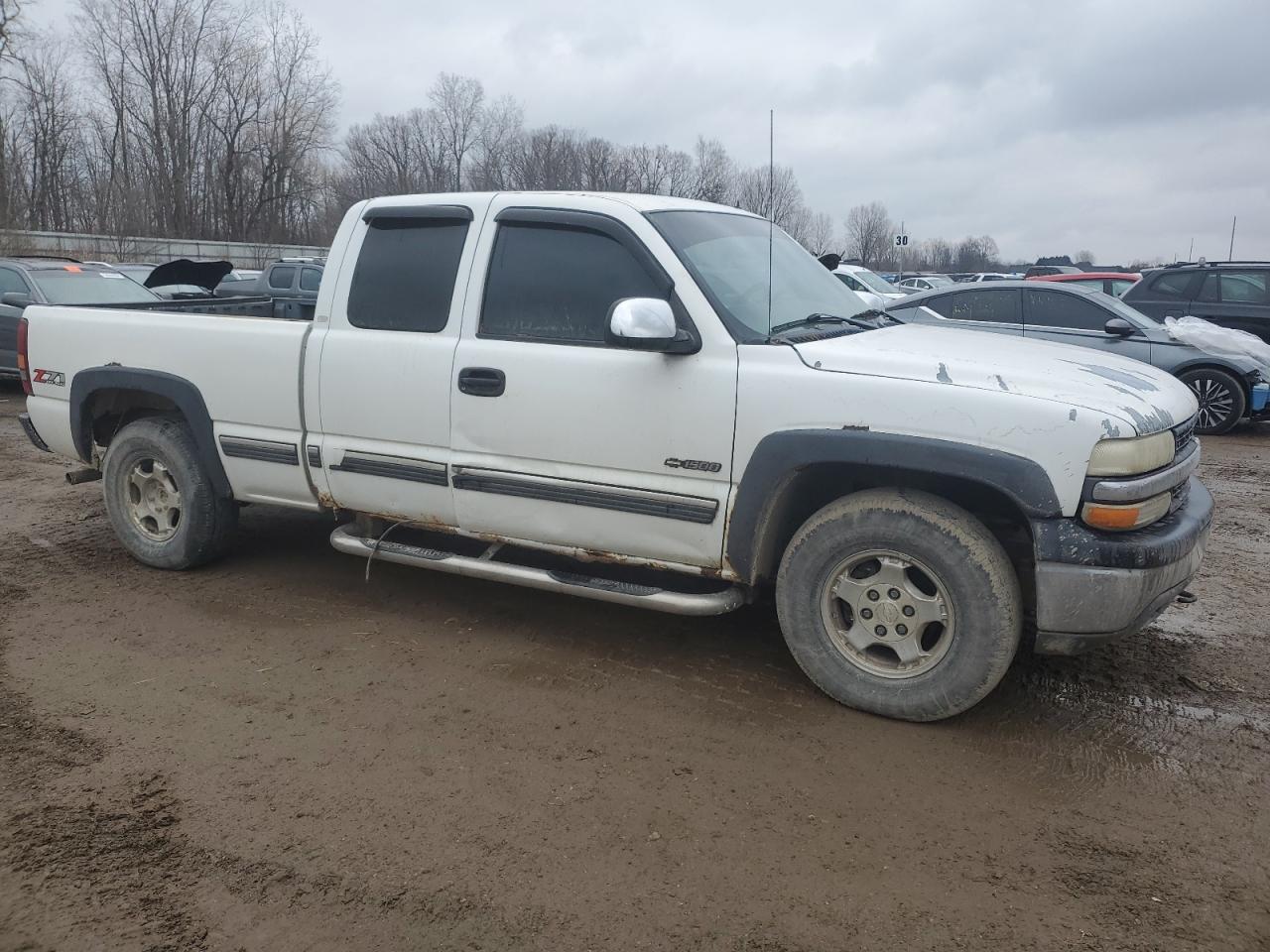 Lot #3033127012 2001 CHEVROLET 1500 SILVE