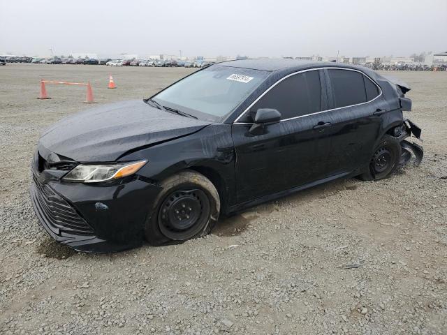 TOYOTA CAMRY LE 2020 black  gas 4T1C11AK2LU961546 photo #1