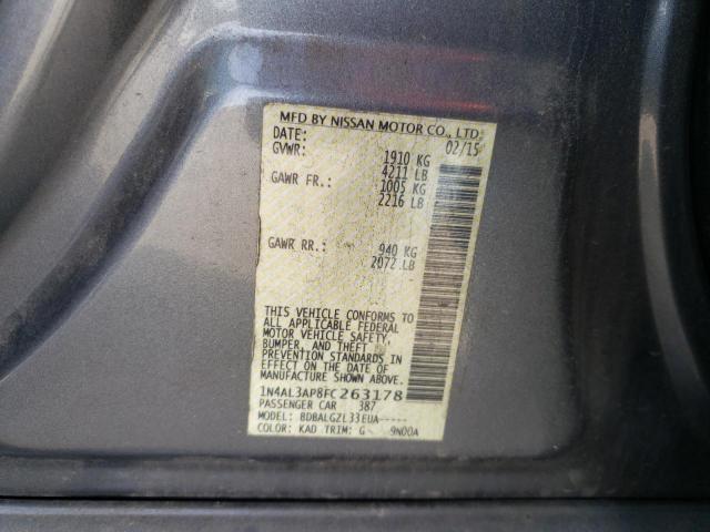2015 NISSAN ALTIMA 2.5 - 1N4AL3AP8FC263178
