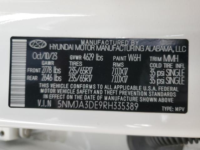 2024 HYUNDAI TUCSON SE - 5NMJA3DE9RH335389