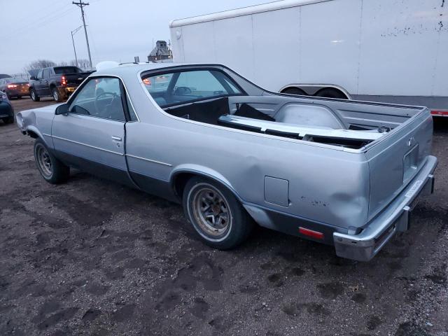 CHEVROLET EL CAMINO 1987 silver  gas 3GCCW80H1HS905822 photo #3