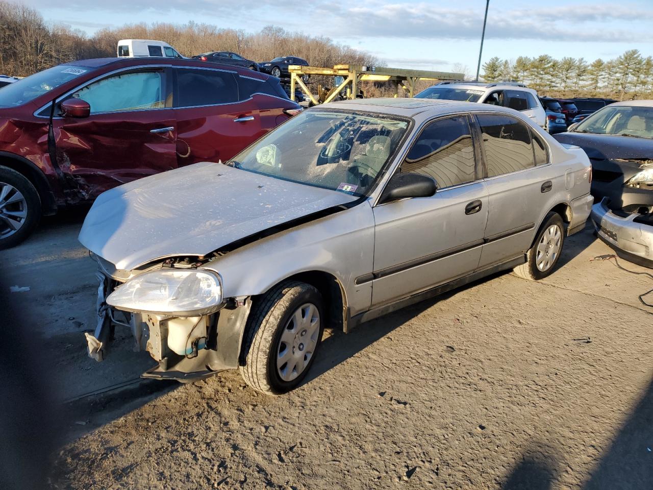 Lot #3023036118 1999 HONDA CIVIC EX