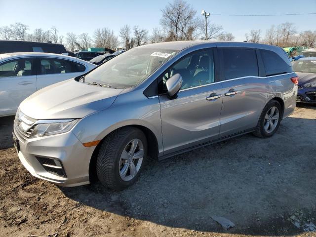 HONDA ODYSSEY EX 2019 silver  gas 5FNRL6H78KB076413 photo #1