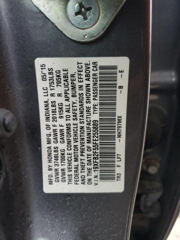 2015 HONDA CIVIC LX - 19XFB2F55FE255889