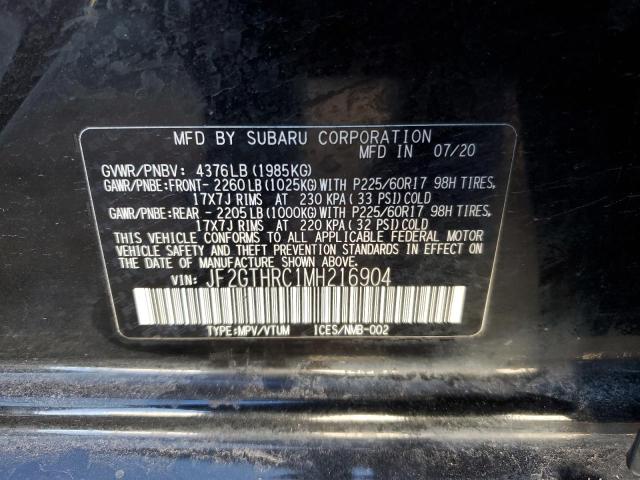 2021 SUBARU CROSSTREK - JF2GTHRC1MH216904