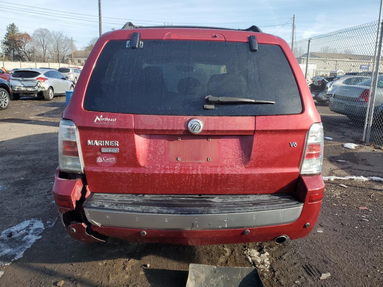 Lot #3038104190 2008 MERCURY MARINER PR