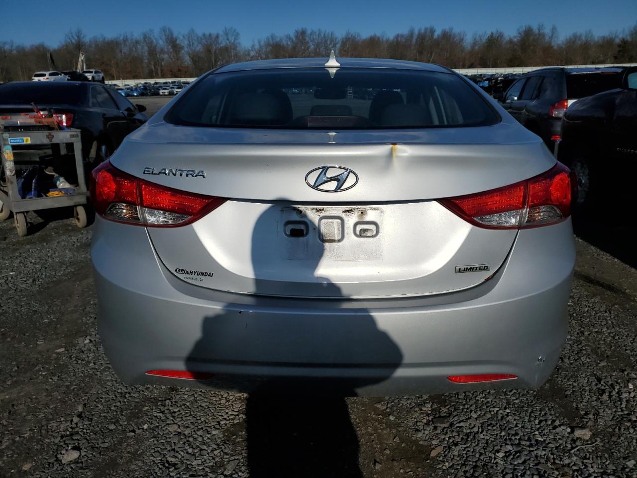 Lot #3048333730 2012 HYUNDAI ELANTRA GL