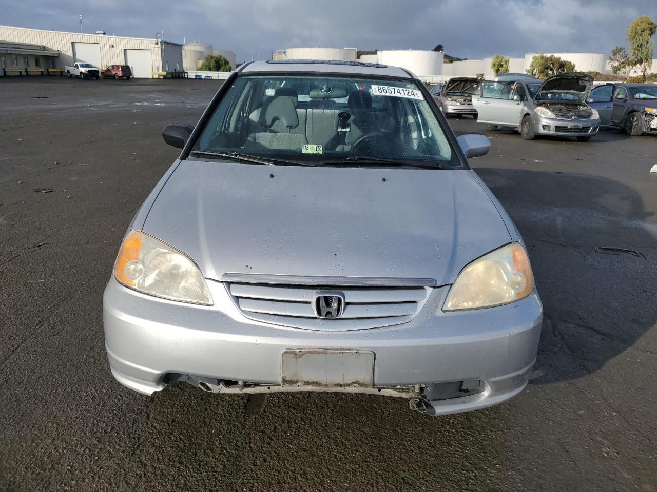 Lot #3044656208 2003 HONDA CIVIC EX