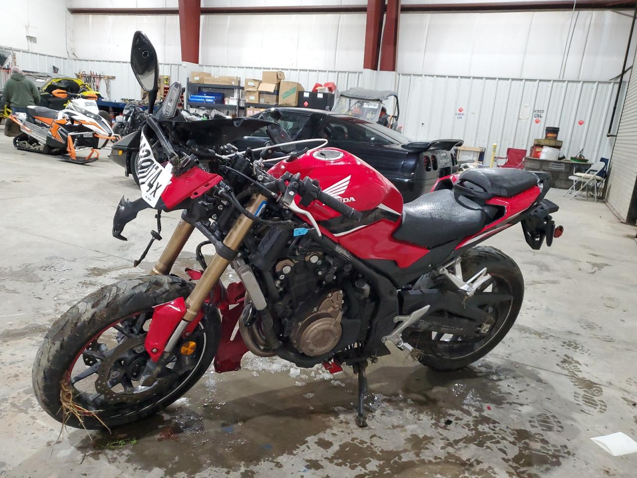 Lot #3024365535 2022 HONDA CBR500 RA