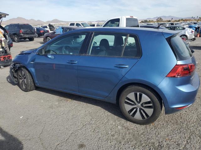 VOLKSWAGEN E-GOLF SE 2016 blue hatchbac electric WVWKP7AUXGW911801 photo #3