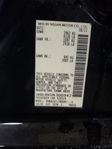 2023 NISSAN ALTIMA SV - 1N4BL4DV5PN300942