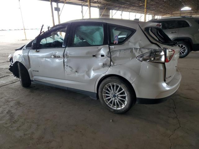 FORD C-MAX SE 2014 white  hybrid engine 1FADP5AU4EL508933 photo #3