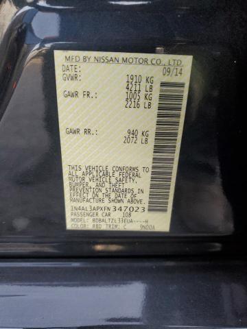 2015 NISSAN ALTIMA 2.5 - 1N4AL3APXFN347023
