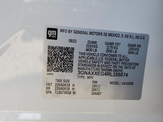 2024 CHEVROLET EQUINOX PR - 3GNAXXEG4RL155074