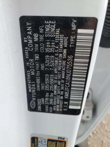 2022 HYUNDAI TUCSON SEL - KM8JFCA18NU075536