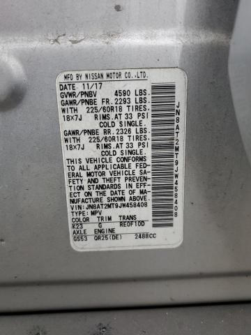 2018 NISSAN ROGUE S - JN8AT2MT9JW458408