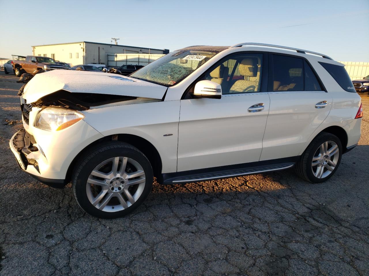 Lot #3026003954 2012 MERCEDES-BENZ ML 350 4MA