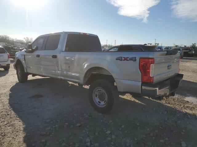 FORD F250 SUPER 2018 silver  diesel 1FT7W2BT1JEB22080 photo #3