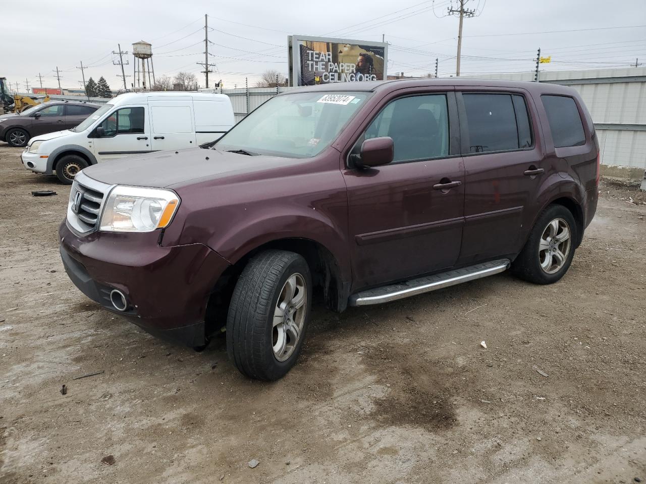 Lot #3036582420 2014 HONDA PILOT EXL