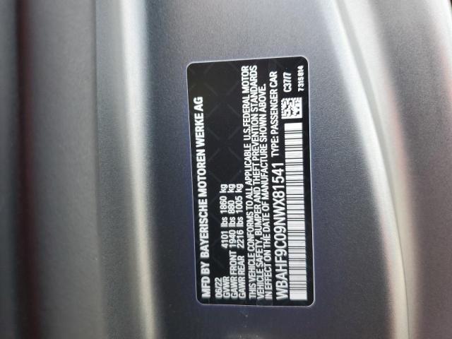 2022 BMW Z4 M40I - WBAHF9C09NWX81541