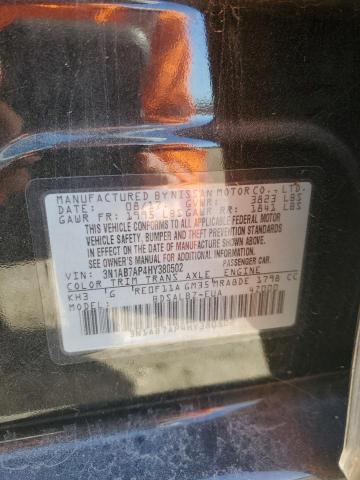 2017 NISSAN SENTRA S - 3N1AB7AP4HY380502