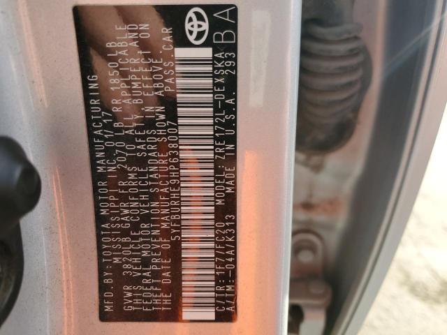 2017 TOYOTA COROLLA L - 5YFBURHE9HP638007
