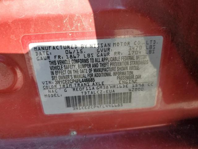 2015 NISSAN VERSA NOTE - 3N1CE2CP4FL446685
