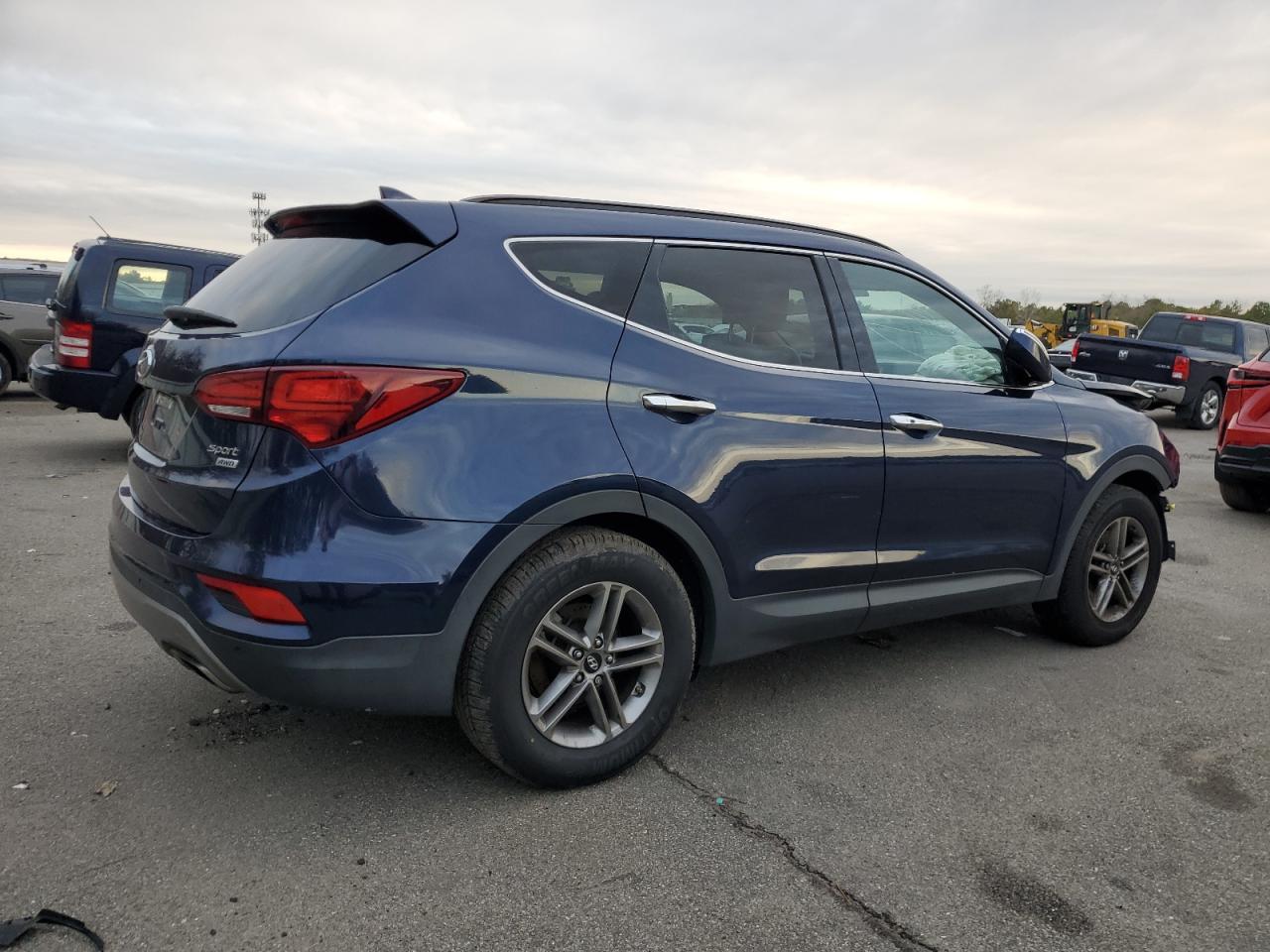 Lot #3034284145 2017 HYUNDAI SANTA FE S