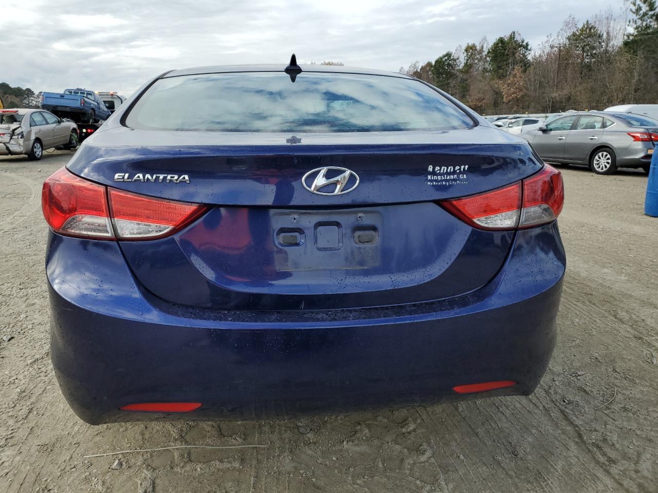 Lot #3028387843 2012 HYUNDAI ELANTRA GL