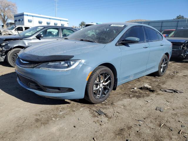 CHRYSLER 200 S 2015 blue  flexible fuel 1C3CCCBG5FN662477 photo #1