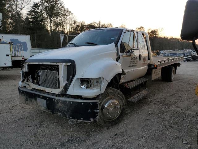 FORD F650 SUPER 2007 white conventi diesel 3FRNX65F47V511930 photo #3