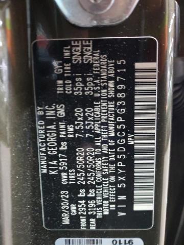 2023 KIA TELLURIDE - 5XYP5DGC5PG389715