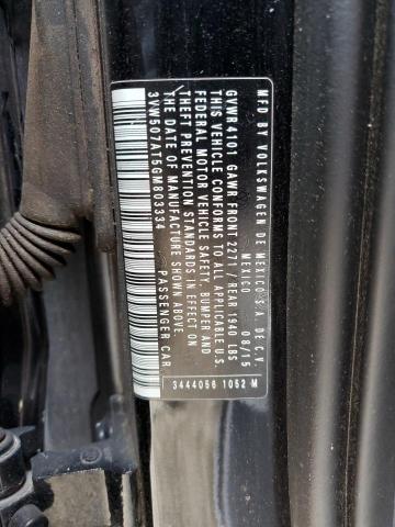 2016 VOLKSWAGEN BEETLE S/S 3VW507AT5GM803334