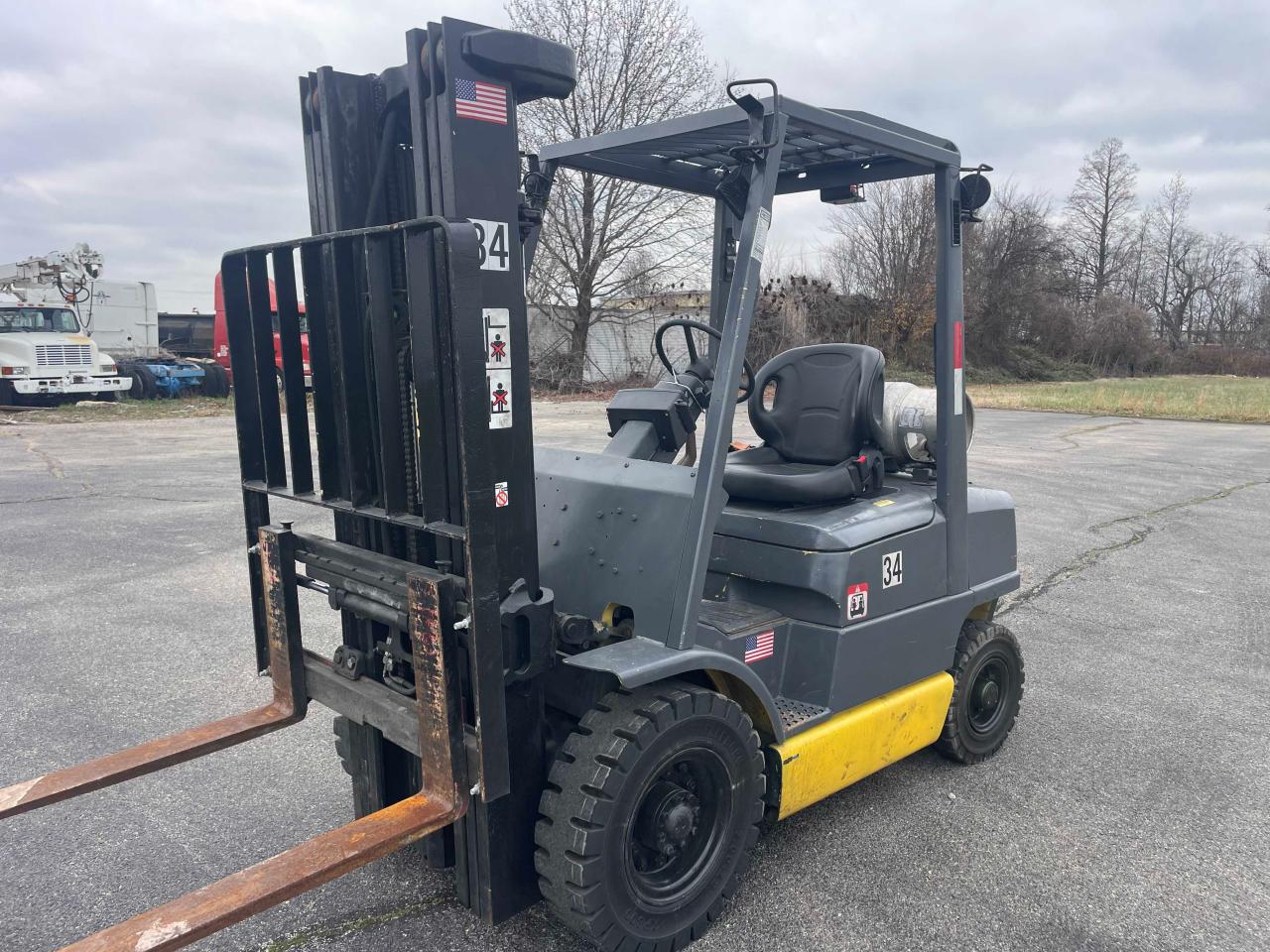 Lot #3033545081 2006 HYST FORKLIFT