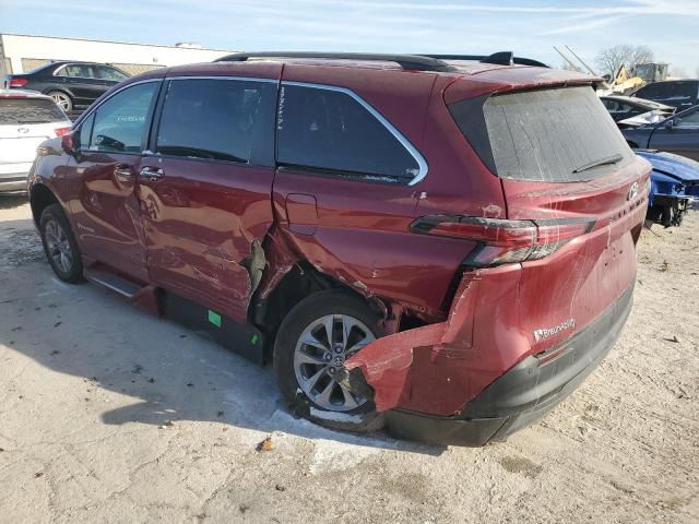 2022 TOYOTA SIENNA XLE - 5TDJRKEC1NS080079