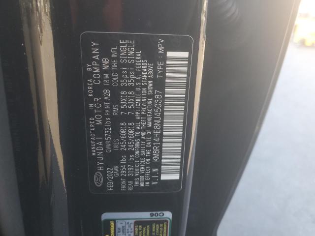 2022 HYUNDAI PALISADE S KM8R14HE8NU450387
