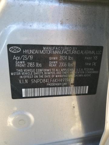 2019 HYUNDAI ELANTRA SE - 5NPD84LF6KH491942