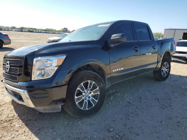 NISSAN TITAN S 2022 black  gas 1N6AA1EE1NN105200 photo #1