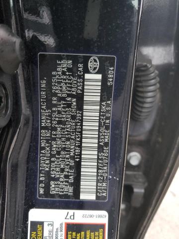 2015 TOYOTA CAMRY LE - 4T1BF1FK5FU947392
