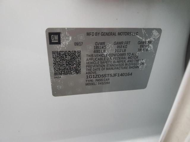 2018 CHEVROLET MALIBU LT - 1G1ZD5ST5JF140164