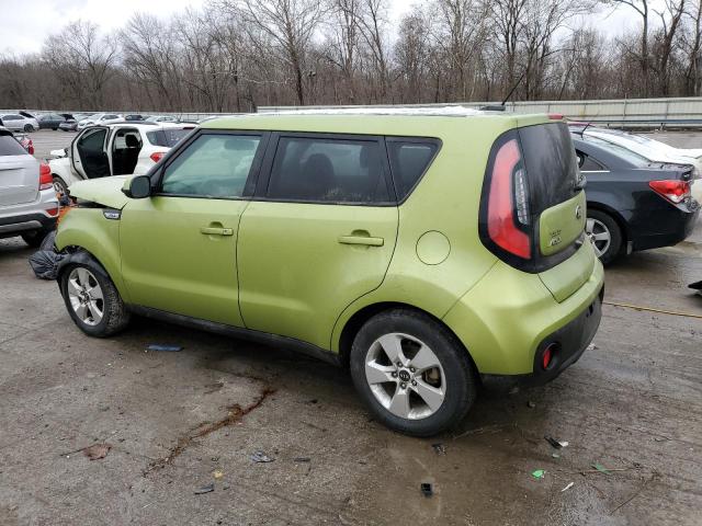 KIA SOUL 2019 green  gas KNDJN2A29K7917062 photo #3