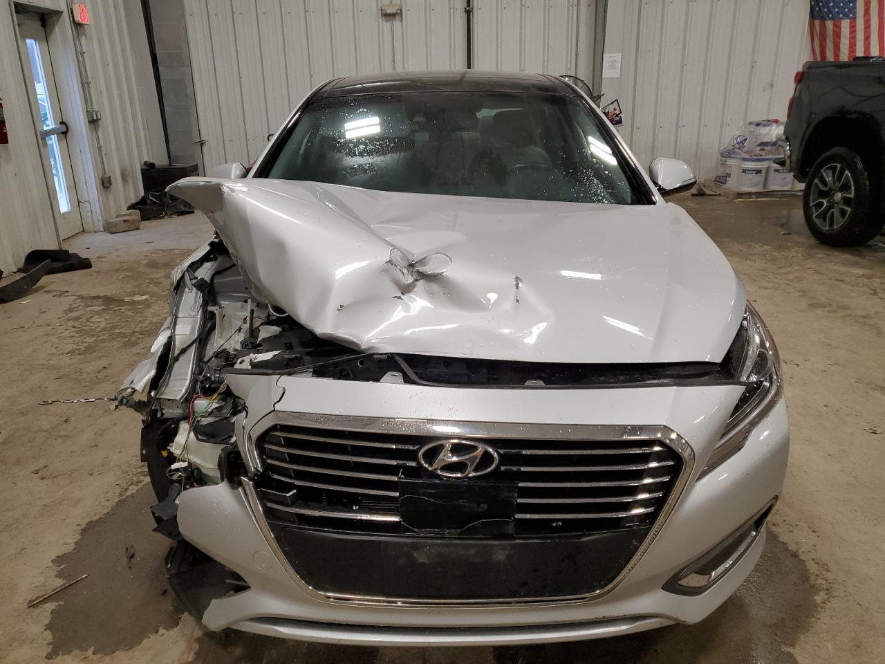 Lot #3024754234 2017 HYUNDAI SONATA HYB