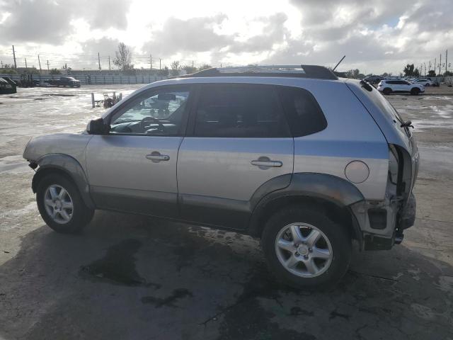 HYUNDAI TUCSON GLS 2005 silver  gas KM8JN12D75U075236 photo #3